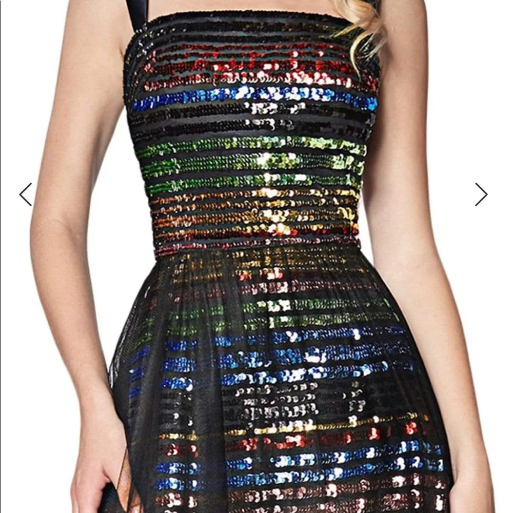 Multi-Colored Sequin Gown by Cinderella Devine - Picture 2 of 6